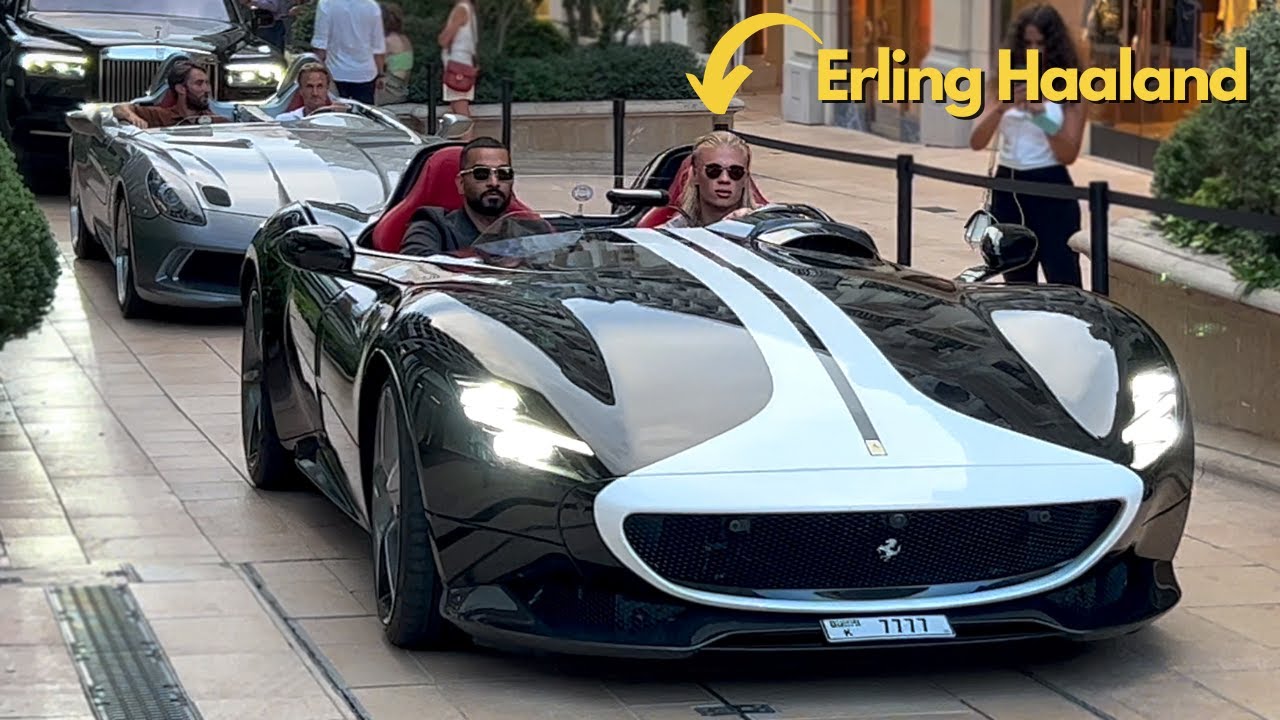 BILLIONAIRE LIFESTYLE MONACO - Ferrari Monza SP2, SLR McLaren Stirling Moss, Bugatti Veyron SS