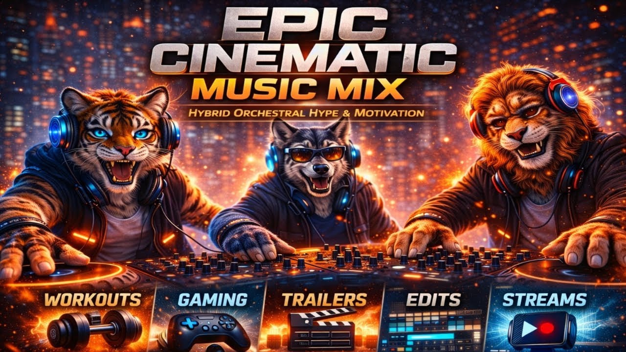 Hybrid Orchestral Trailer Music Mix | Epic Cinematic | Workout & Gaming