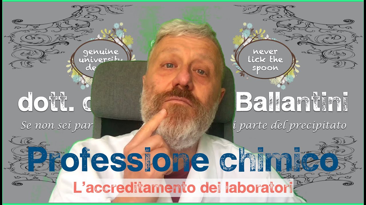 professionista chimico 008 -  accreditamento laboratorio