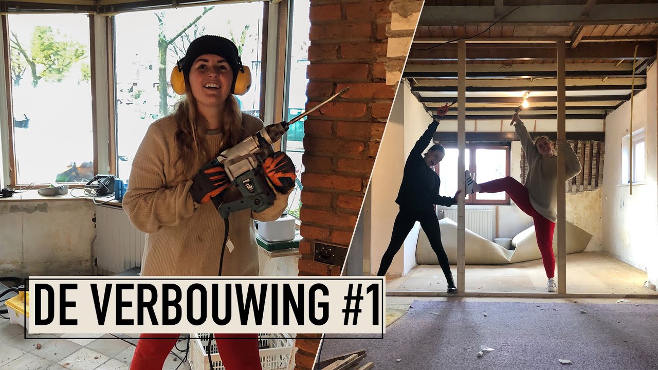 We zijn begonnen met slopen! | verbouwvlog #1