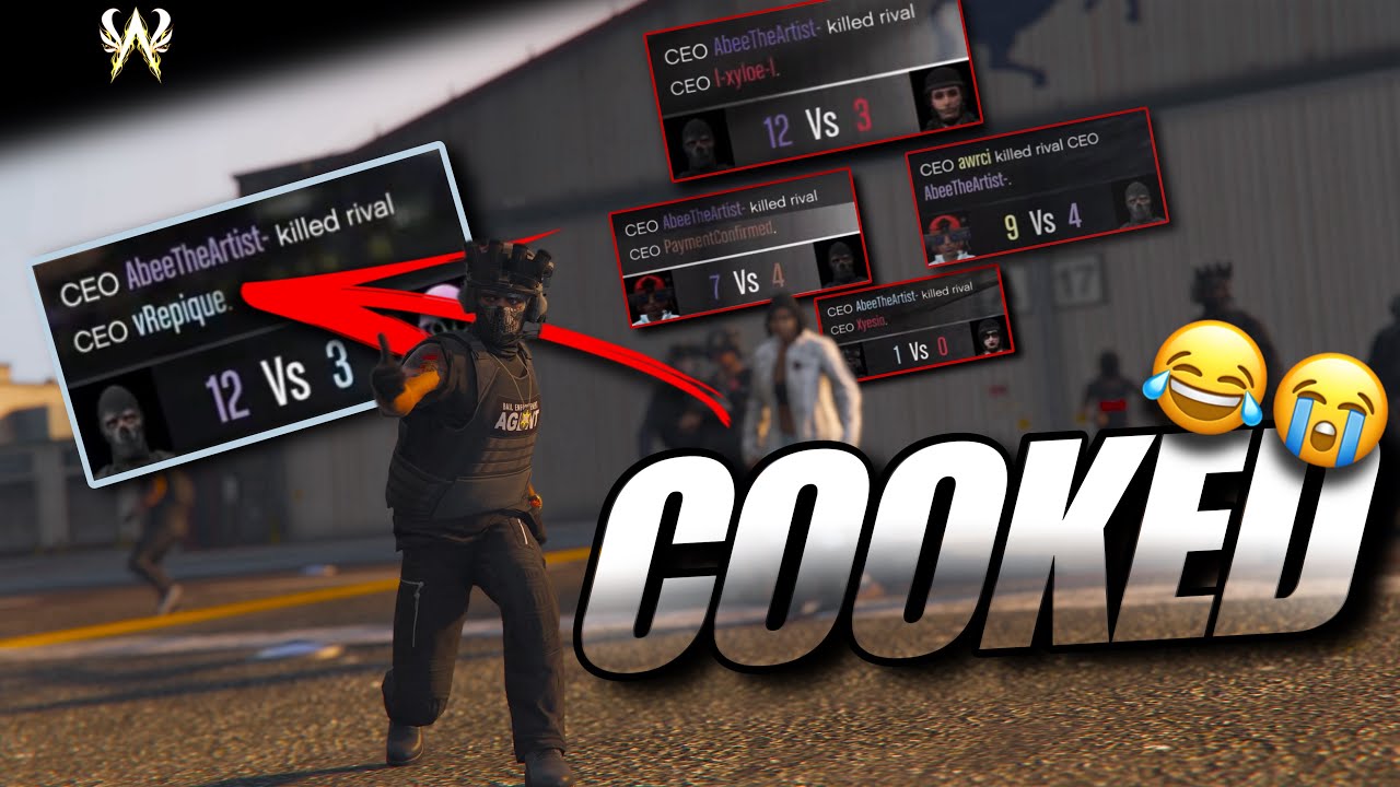 They got Beat TWICE BY CASUALS‼️😭😂| GTA Online