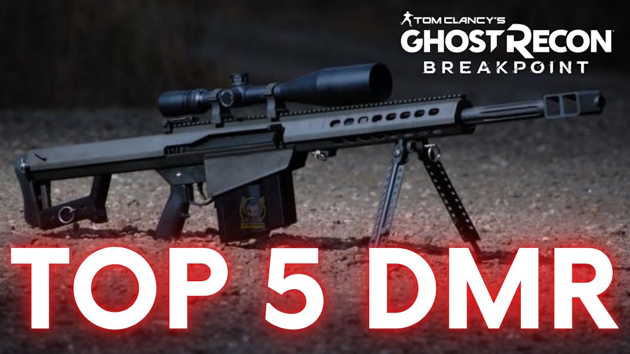 TOP 5 MELHORES DMR - fuzil de atirador designado - DE GHOST RECON BREAKPOINT
