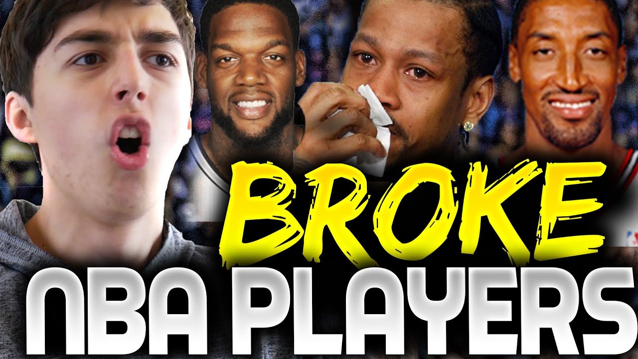 5 NBA PLAYERS WHO WENT BROKE! NBA 2K16 SQUAD BUILDER