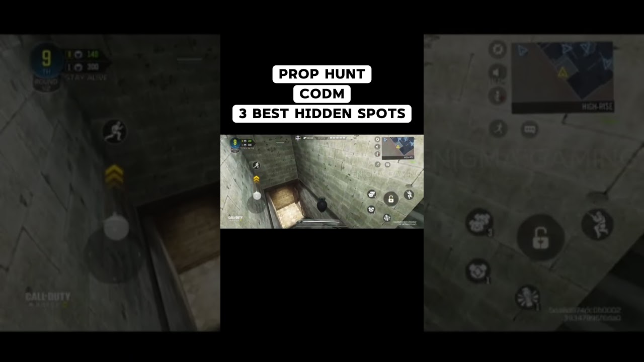 PROP HUNT  3 Best Hiding Spots!!