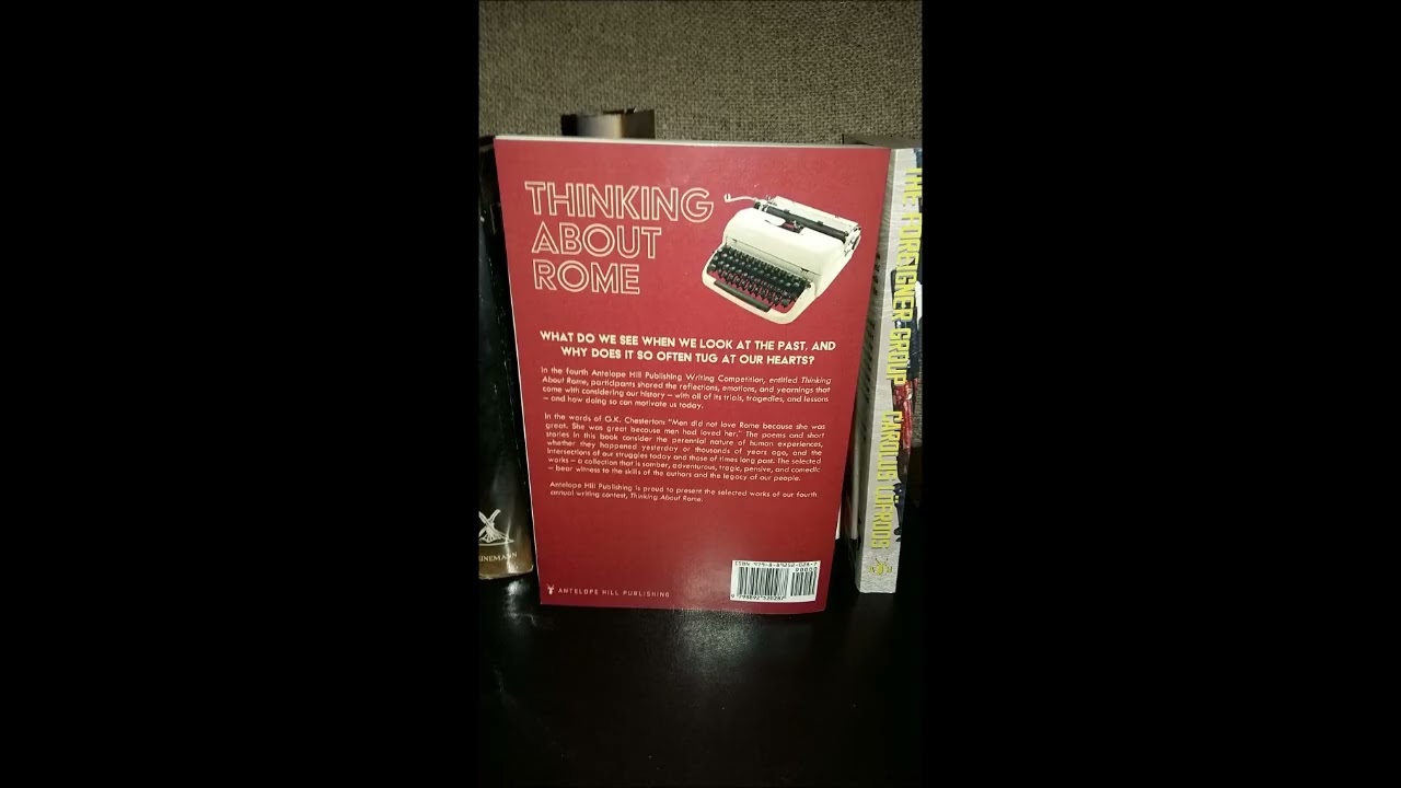 Book Review: Thinking About Rome by Antelope Hill