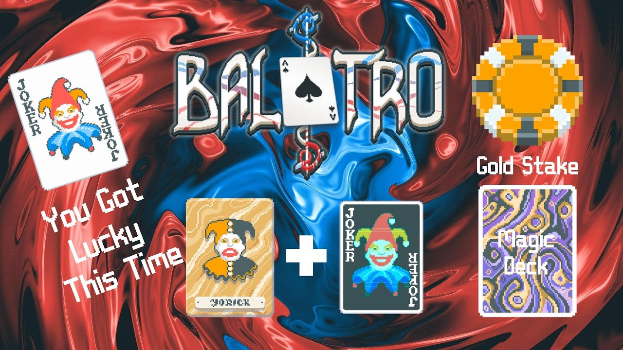 One INSANELY Lucky Run | Balatro - Gold Stake