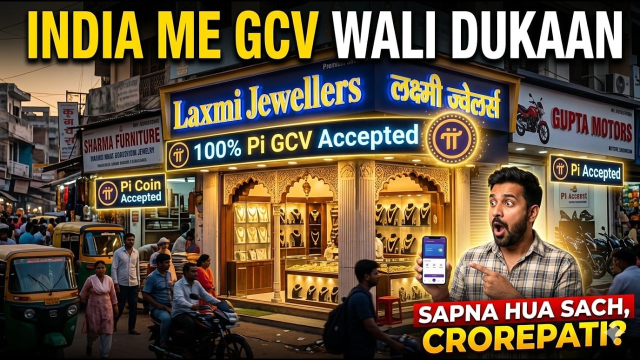 India में 100% GCV Payment लेने वाली दुकानों की List | Pi Network New Update