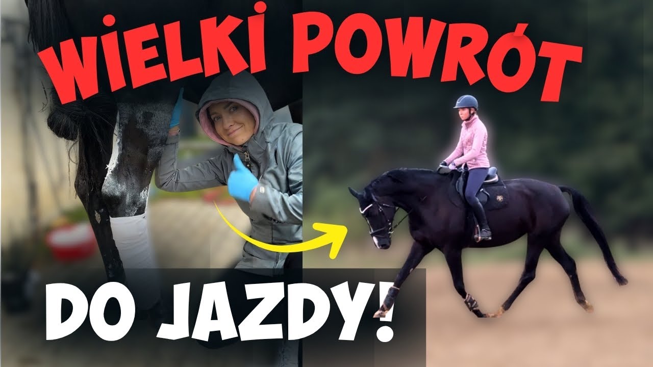 Rehabilitacja po operacji i WIELKI powrót do jazdy konnej Beliny🐴| Ride & Talk 🎤ćwiczenia w stępie