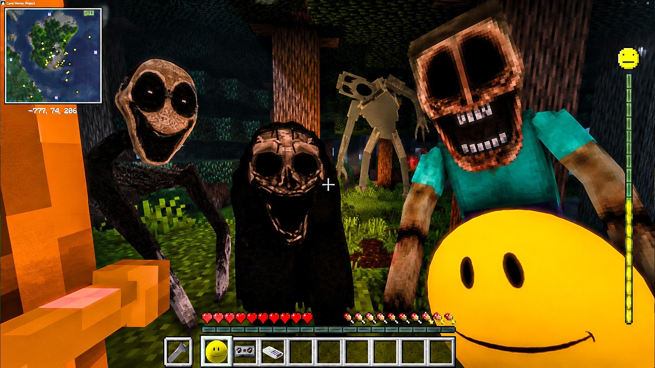 I Added EVERY Horror Mod in Minecraft.. (DAY 2)