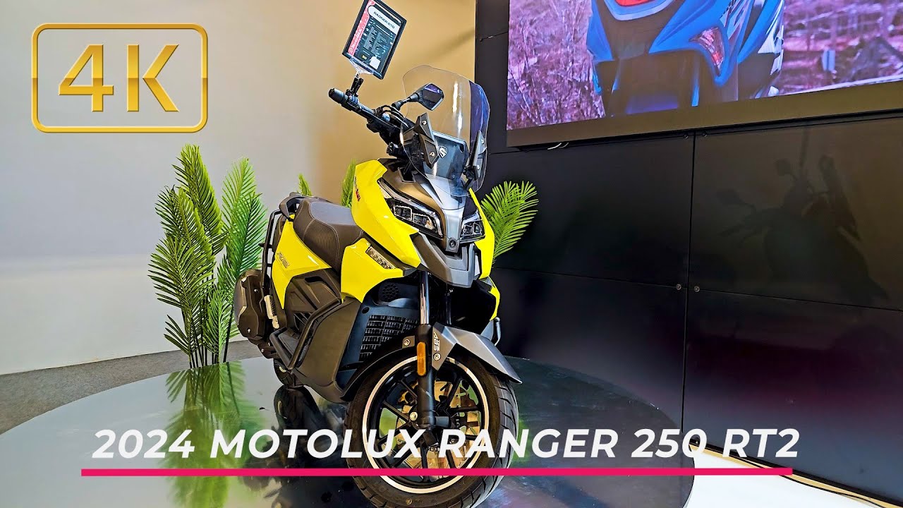 New  Scooter motolux ranger 250 rt2 of 2024 | Detail | Walkaround | 4K
