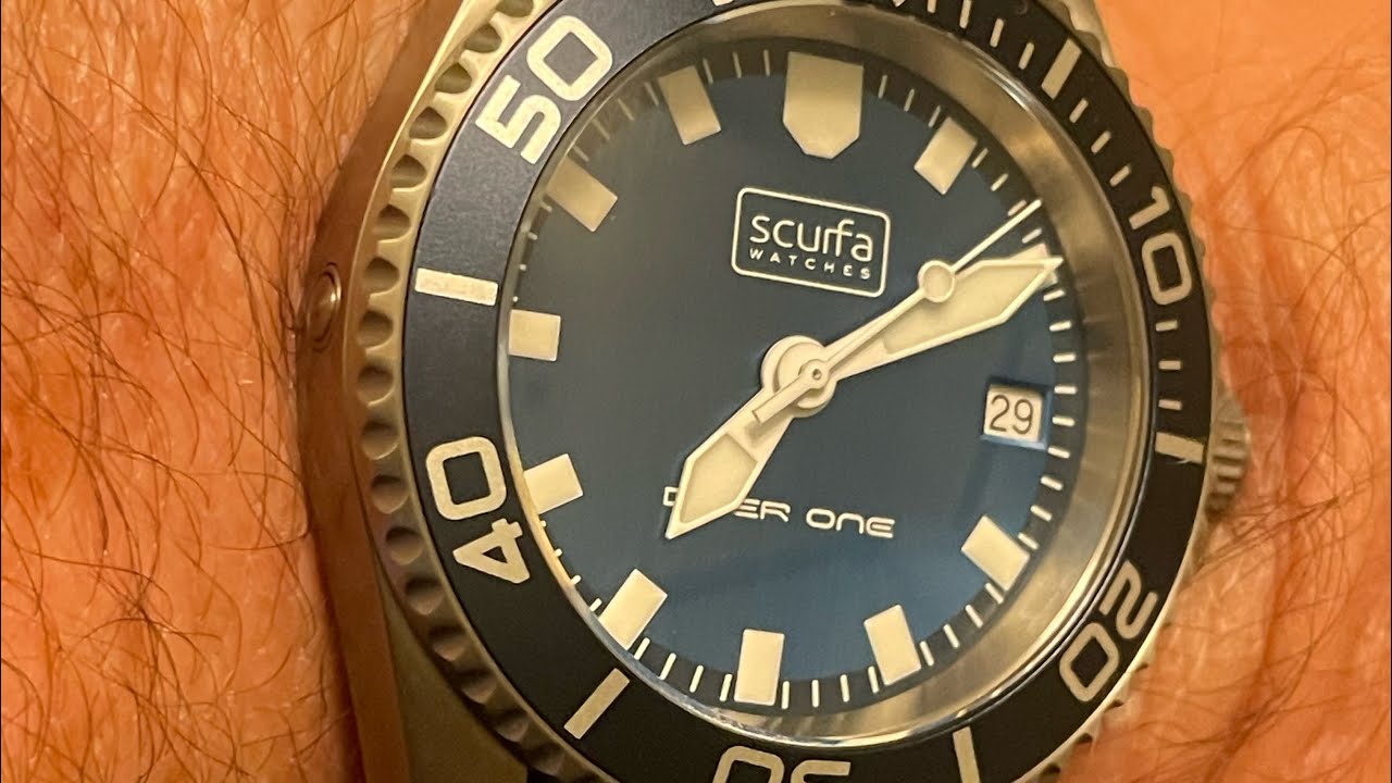 Scurfa Diver One Titanium …Nothing wrong here!