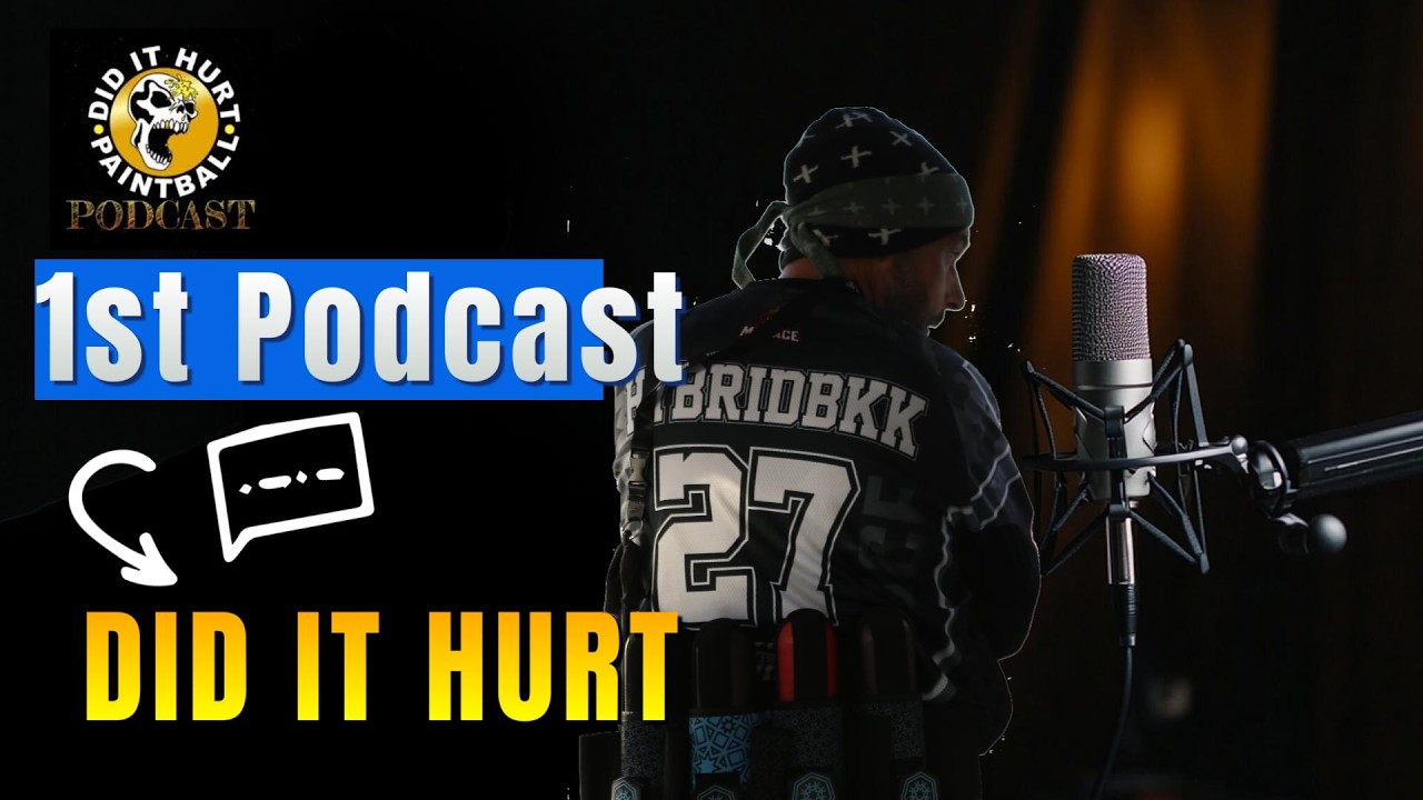 My First  Podcast on The Famous DID IT HURT Podcast - Talk About Paintball In Thailand