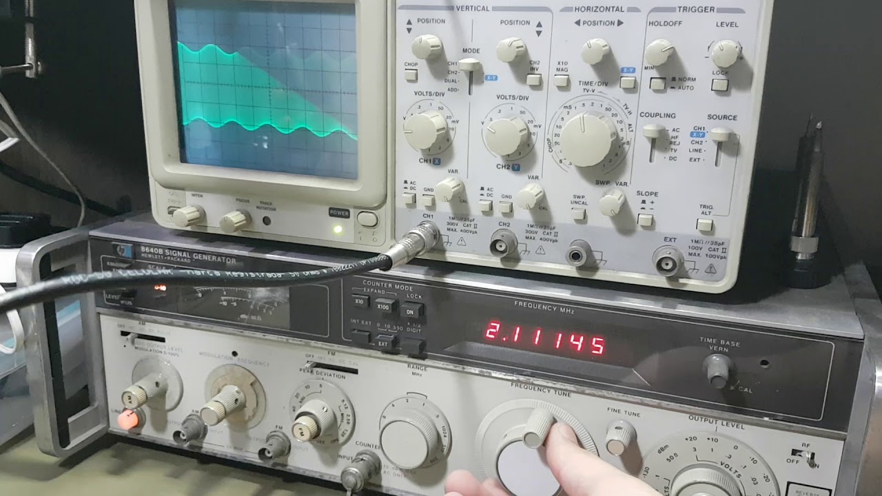 Gerador De Rf Hp 8640b 512khz - 1024 Mhz