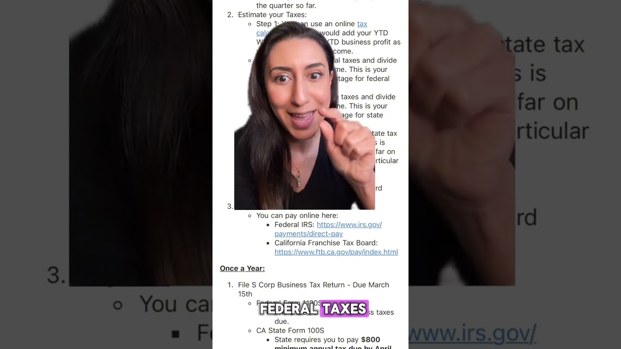 [PART 2] Do you know how much taxes you will owe on your profit? Let&rsquo;s talk about Estimated Tax Paym