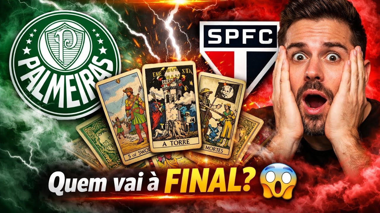 🔮 PALMEIRAS X SÃO PAULO: O TAROT REVELOU O FINALISTA do PAULISTÃO 😱