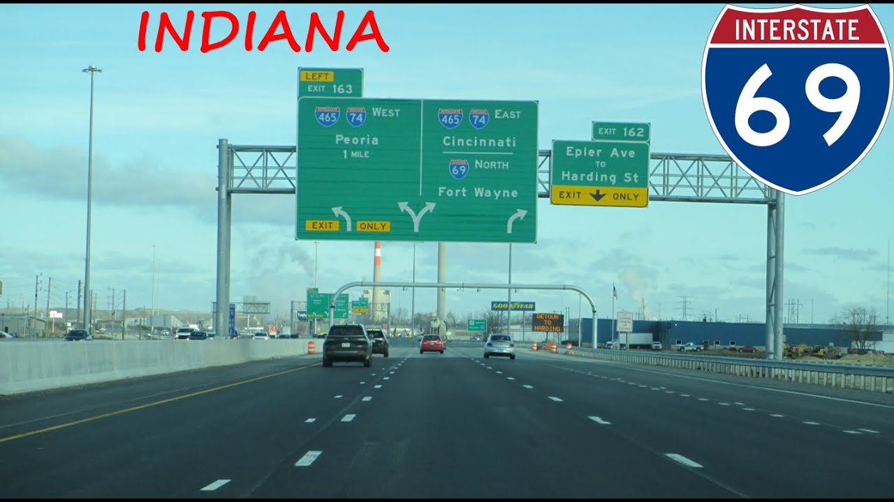 Interstate 69 - Indiana northbound [FULL LENGTH VIDEO]
