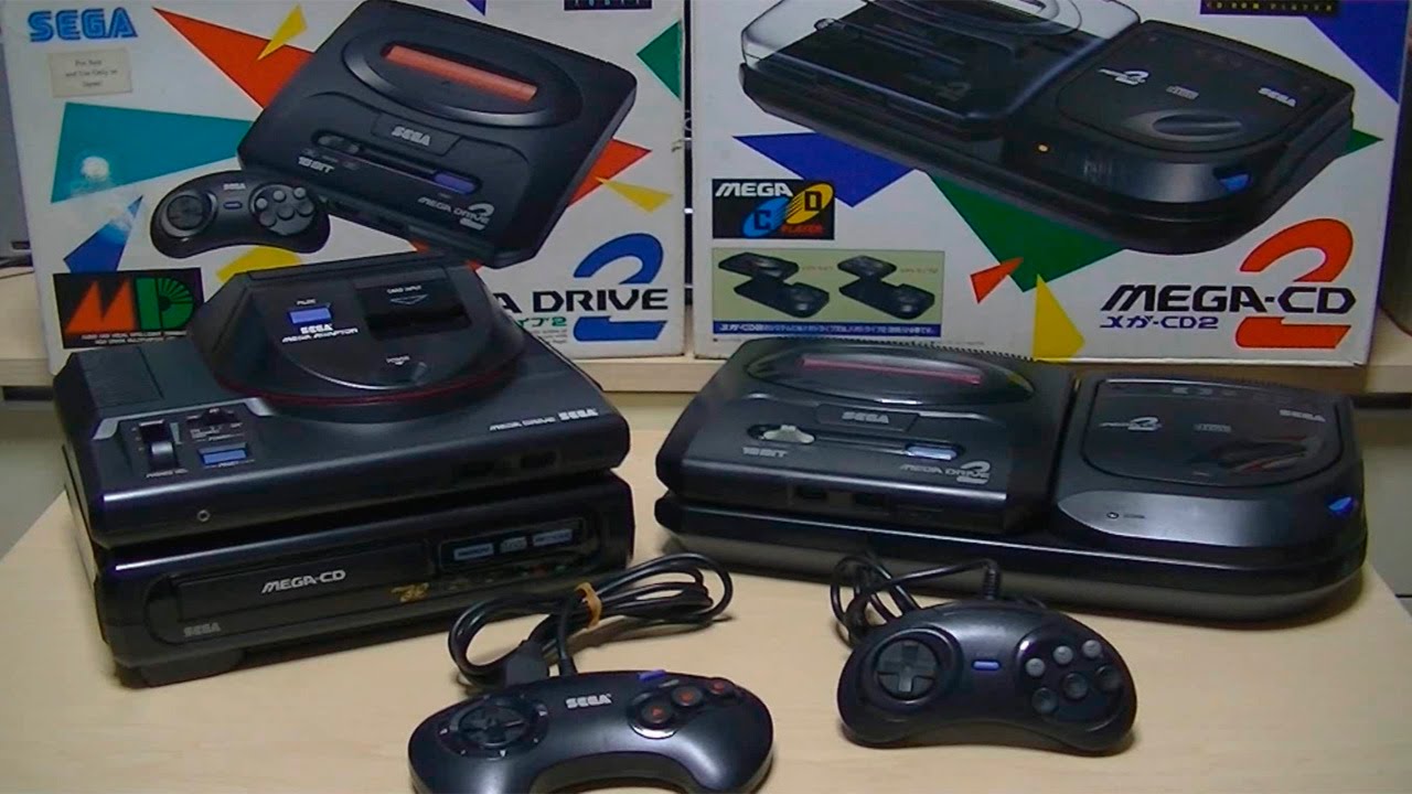 Mega Drive com acessórios! Mega Drive 1 & 2 + MEGA CD + MEGA ADAPTOR