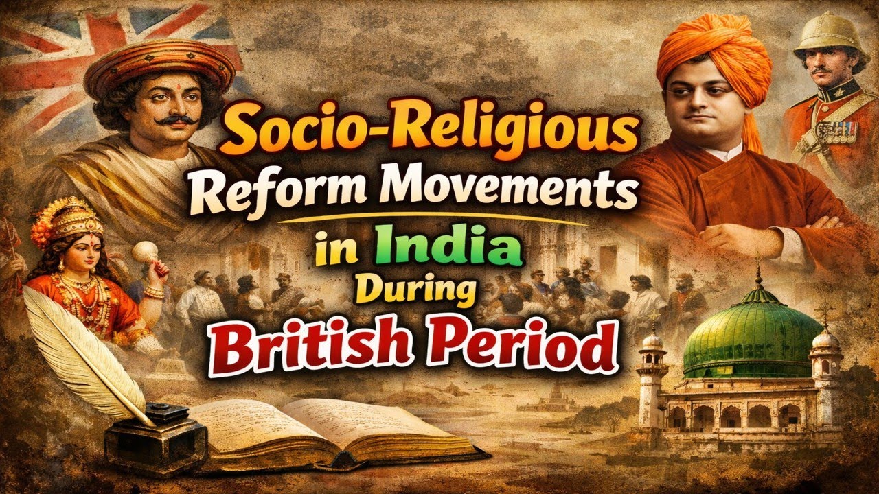 Socio - Religious Reform Movement | Modern Indian History | UP Lekhpal 2026 Exam