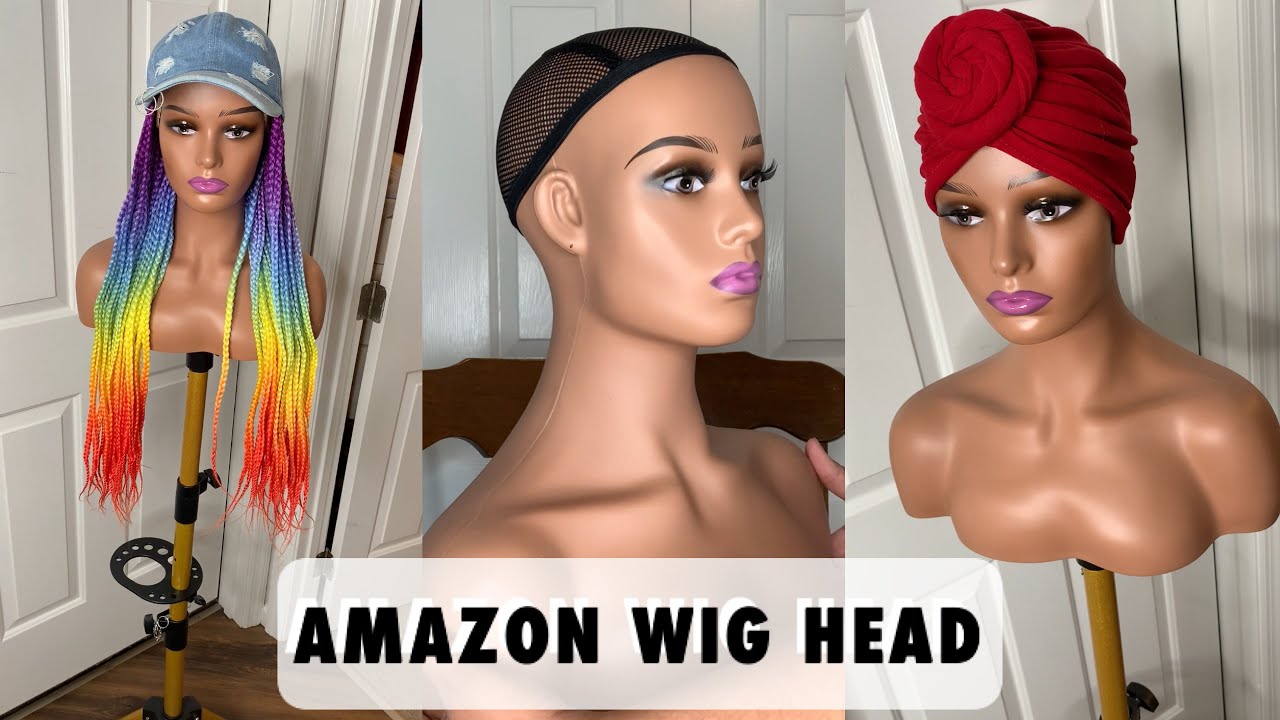 BEST WIG STAND and WIG HEAD FROM AMAZON | Must Have Wig Stand Tripod + Wig Head Stand Review