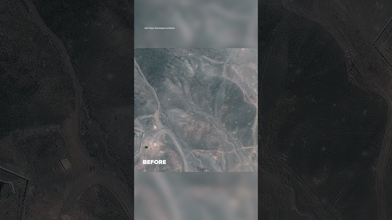 Iran's Fordow nuclear facility before and after the US attack: Satellite Images