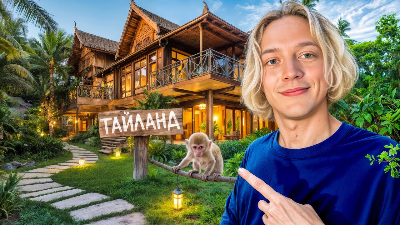 РУМ ТУР ВИЛЛЫ ЗА 1.000.000$ В ТАИЛАНДЕ | НЕ ВЕРНУСЬ ДОМОЙ???