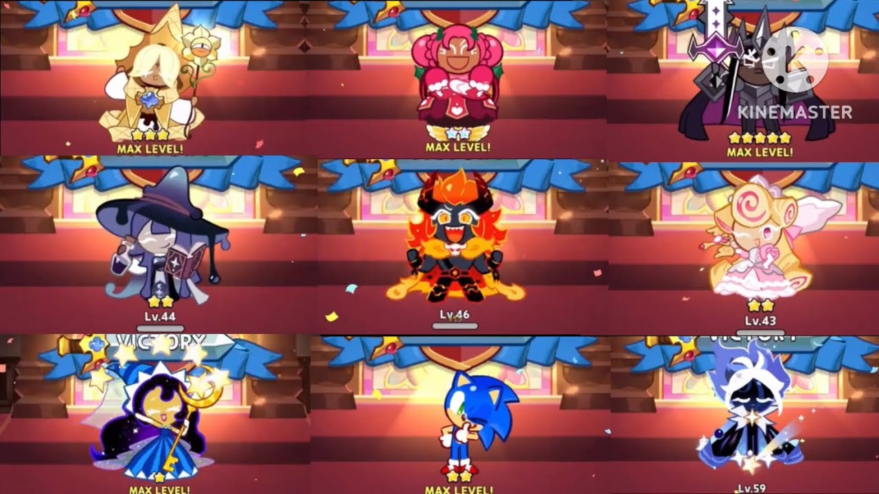 Cookie Run Kingdom: All Cookie’s Victory animations