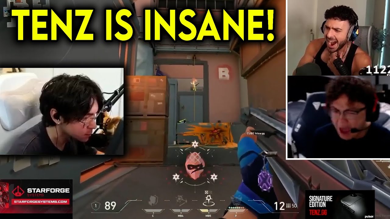 Tarik & Shanks Reacts To TenZ Insane 4k Against YFP In VCT Challengers