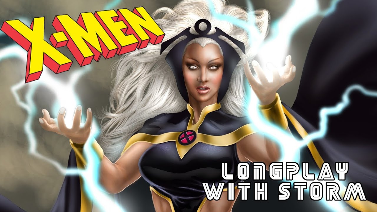 X-MEN Storm Arcade Gameplay Playthrough Longplay #xmen #storm
