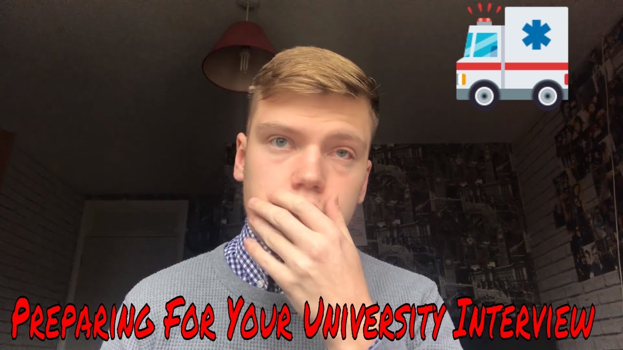 How to SMASH your Paramedic Science University Interview - Kyle Sands - student paramedic