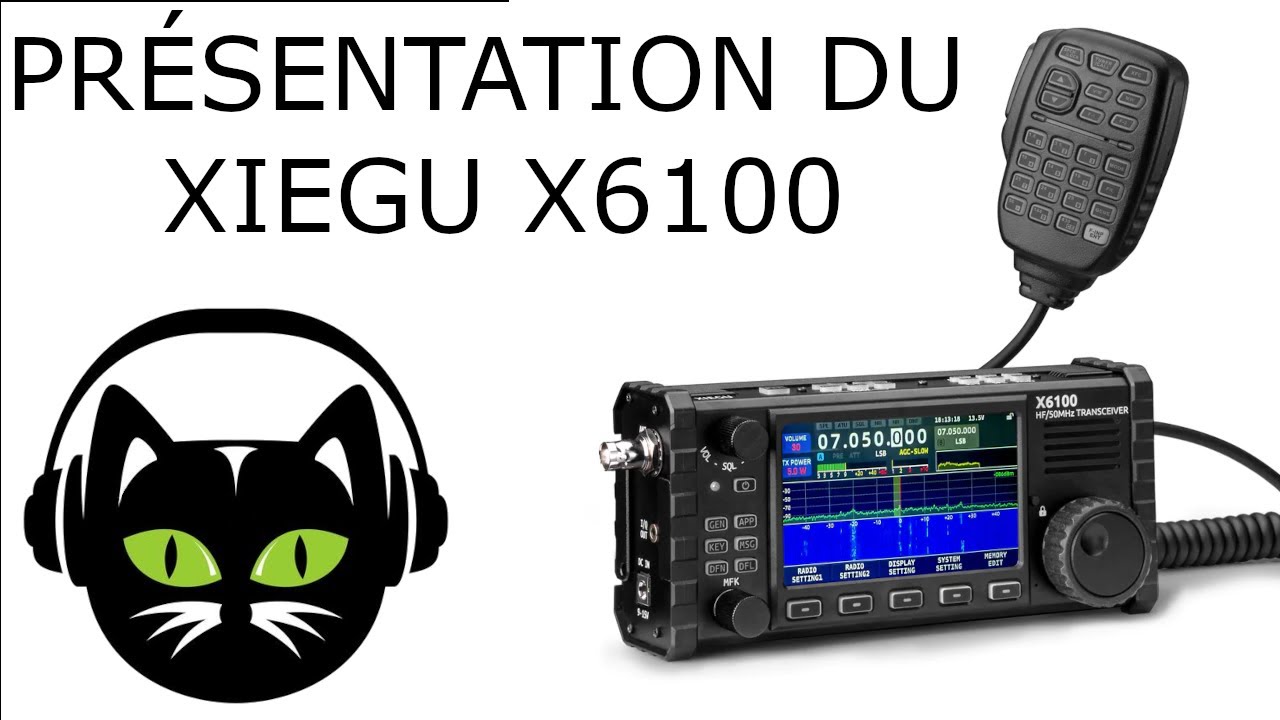 Présentation de la radio XIEGU X6100