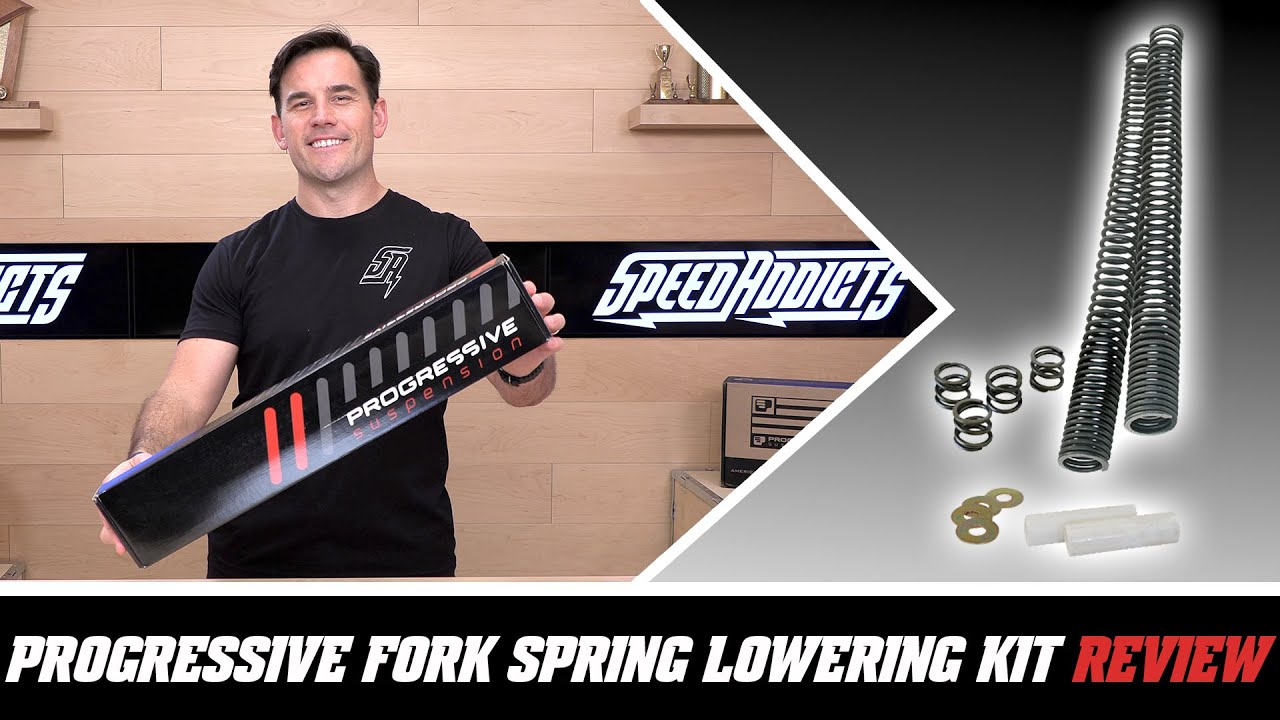 Progressive Fork Spring Lowering Kit Review at SpeedAddicts.com