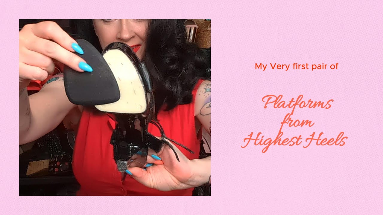 🎥 Vintage Heel Diaries | My First Platform Heels (and Their Dramatic Finale!) 👠💔