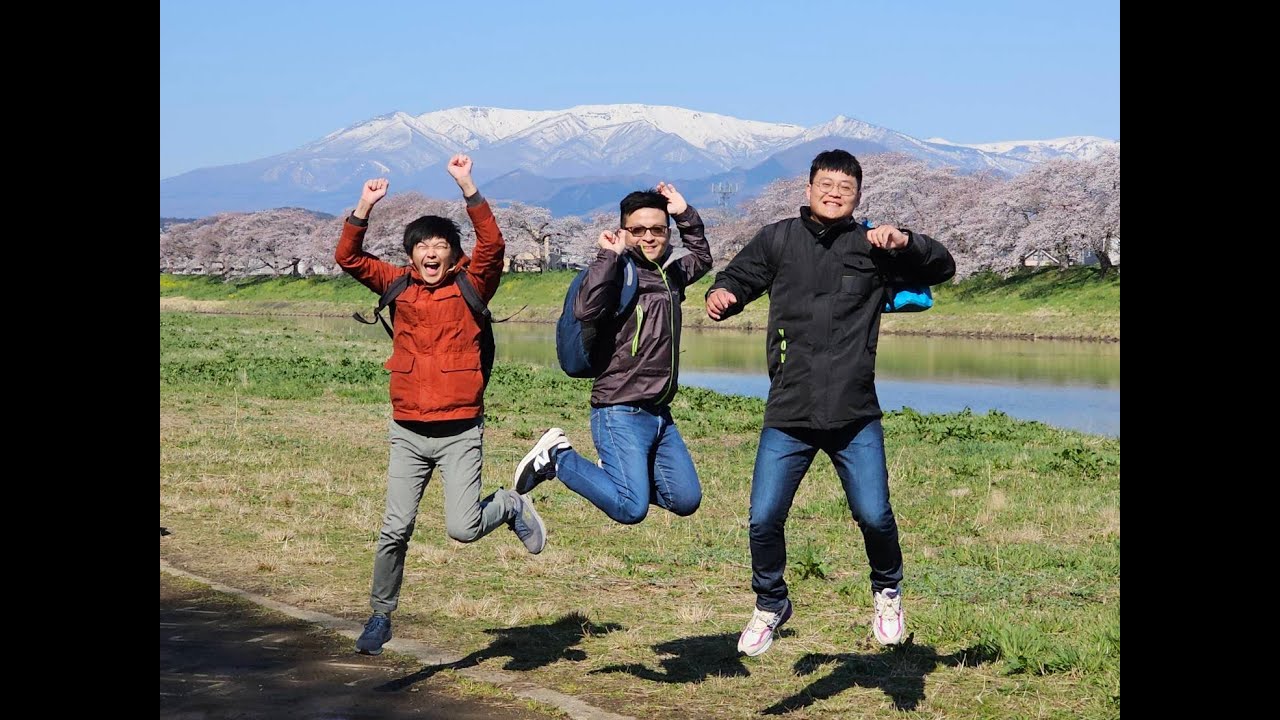 2024 賞櫻、滾雪、野球、洗溫泉 DAY2：白石川堤一目千本櫻、韮神堰、船岡城址公園、善治郎、山寺、立石寺、山形、霞城公園