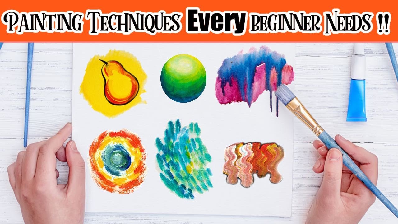 Acrylic Techniques Everything a Beginner Needs to Know  and nobody tells you #6 | The Art Sherpa