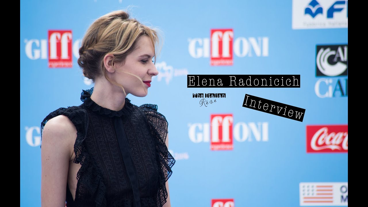 Interview with Elena Radonicich | Giffoni Experience 2016 (Sub Eng)