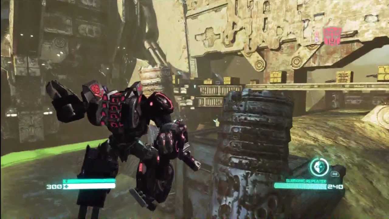 Transformers Fall of Cybertron: Team Deathmatch (Infiltrator) [1080 HD]