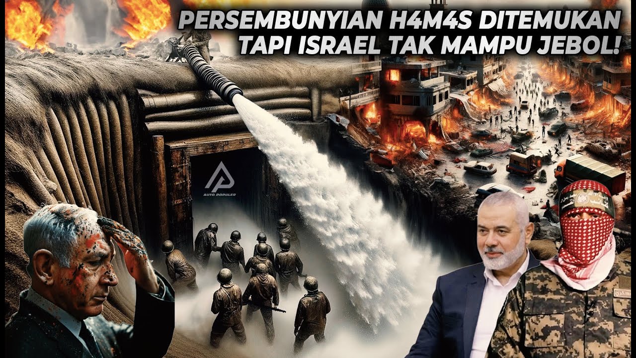 ALASAN ISRAEL TAK MAMPU TEMBUS TEROWONGAN GAZA MENGEJUTKAN! Sederet Fakta Di Bawah Tanah Gaza!