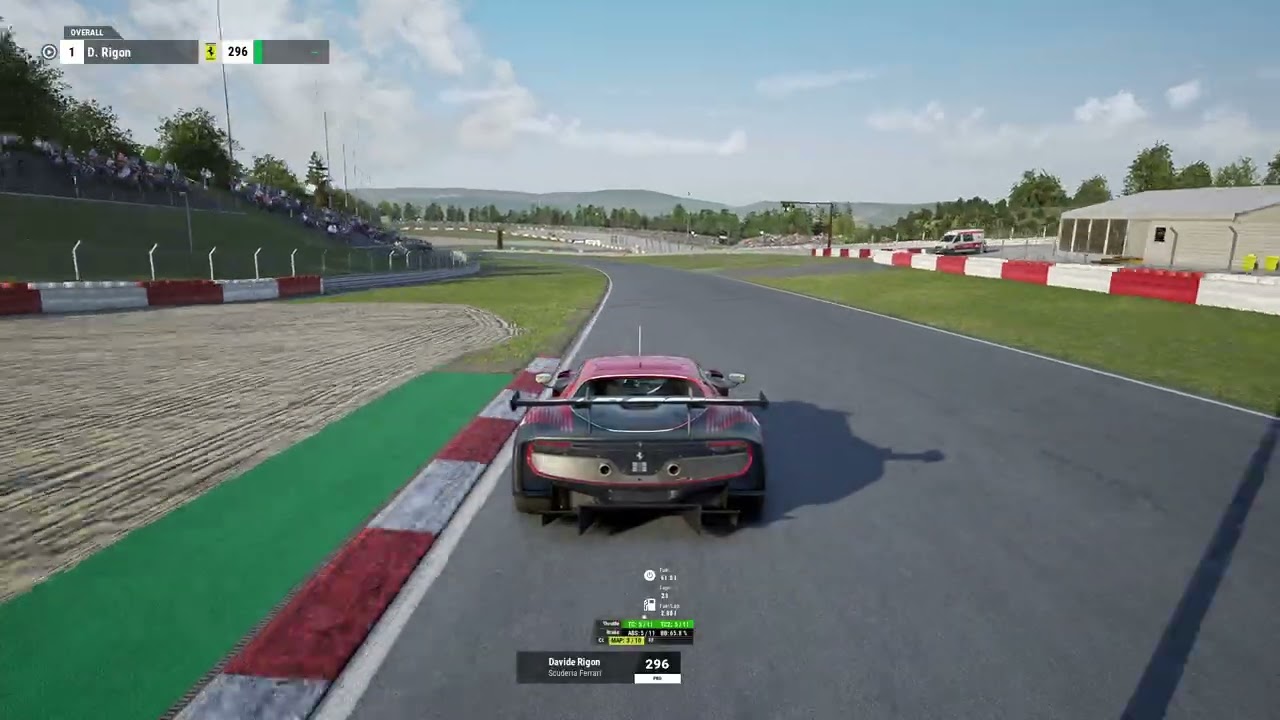 My first lap ever on Assetto Corsa Competizione on controller