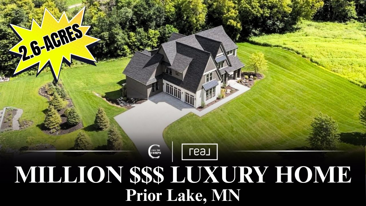 Million Dollar Luxury Home For Sale in Prior Lake MN | Minnesota Home Tour Real Estate
