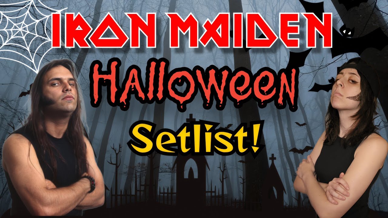 Making an Iron Maiden Setlist for Halloween!