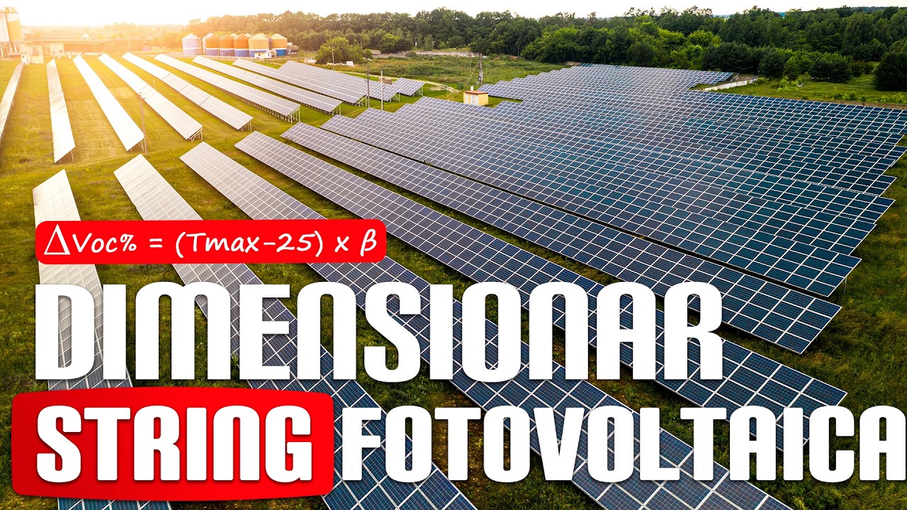 Como dimensionar uma string FV para a minha usina solar?