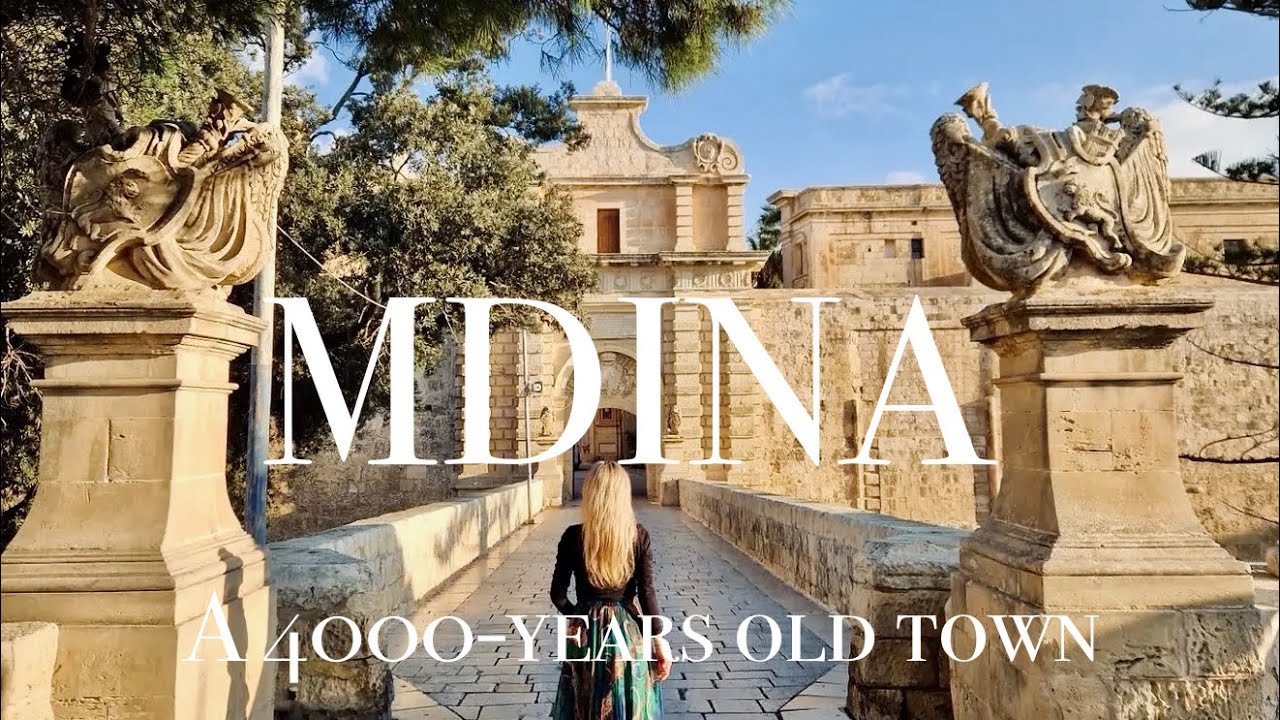 MDINA - MALTA 🇲🇹 December 4K Walking Tour - No Commentary