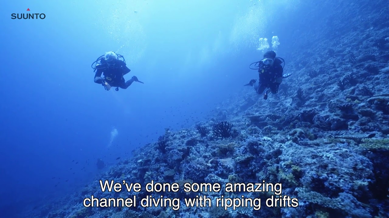 Drift diving