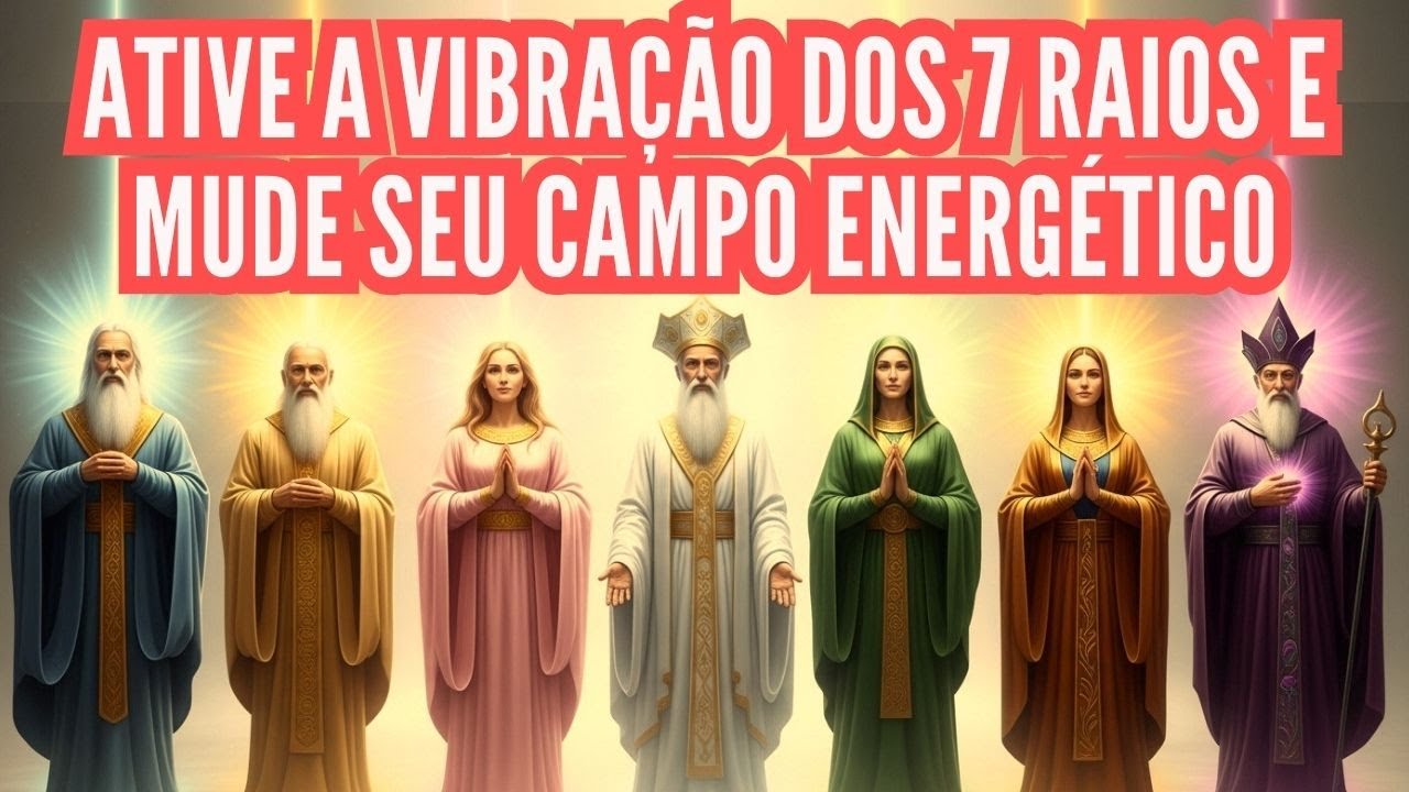 VIBRAÇÃO QUÂNTICA DOS 7 RAIOS: TRANSFORME SEU CAMPO ENERGÉTICO EM MINUTOS!