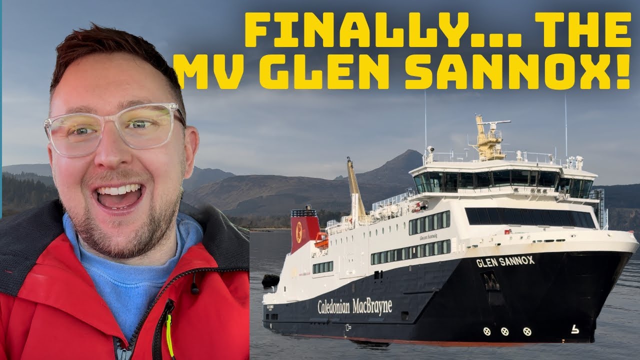 CALMAC’S MV GLEN SANNOX TO ARRAN 🏴󠁧󠁢󠁳󠁣󠁴󠁿 An Eventful Ride on Scotland’s Most Famous Ferry