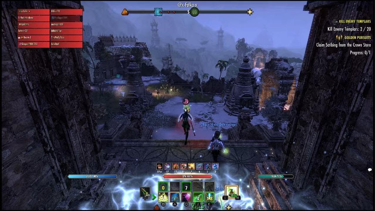 ESO: Godslayer Arc Healer Sub Templar