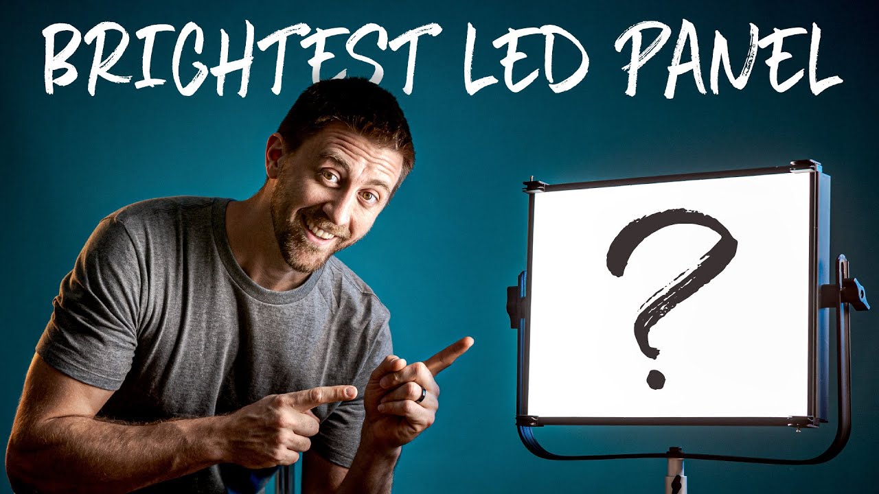 Brightest LED Panel Light? | D&O Lighting 180W Video Light Review