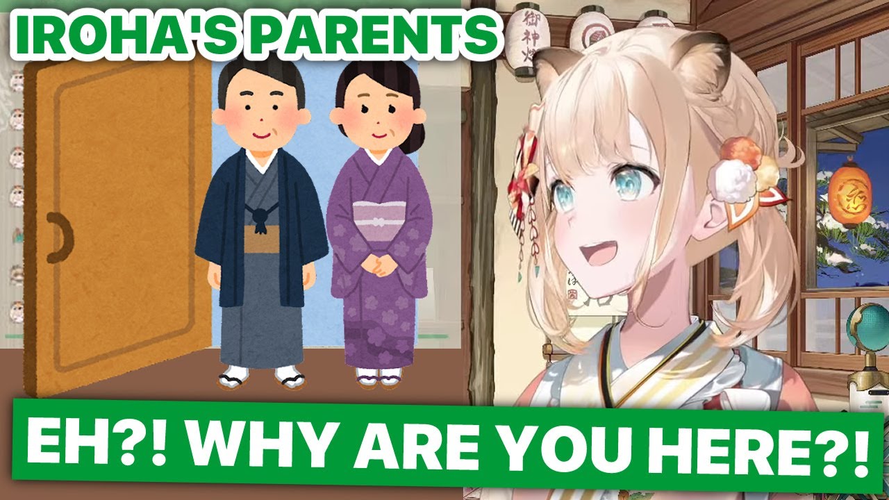 Iroha's Parents Suddenly Visit (Kazama Iroha / Hololive) [En Subs]
