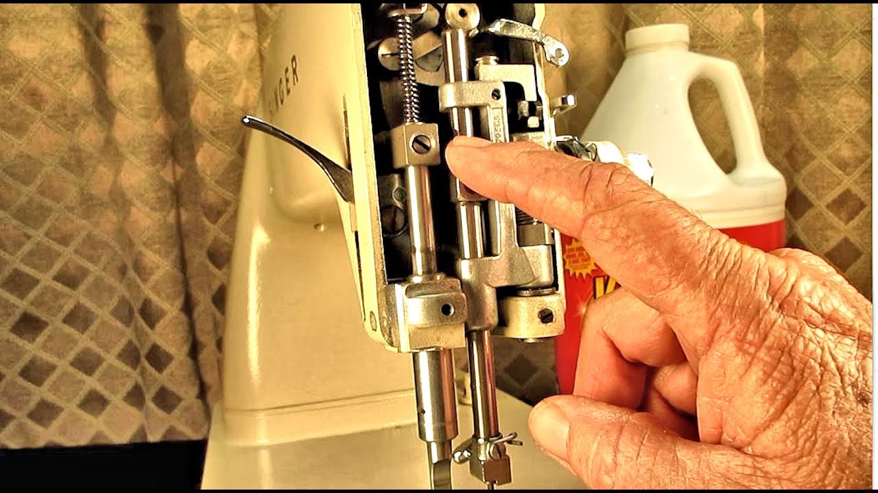 How to Adjust the Needle Bar on the Singer Model 457 and other sewing machines