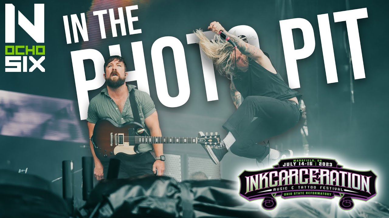 IN THE PHOTO PIT  | Music Photographer at Inkcarceration 2023!